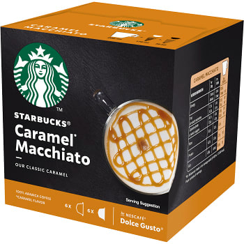 achterlijk persoon Augment Portiek Buy Starbucks by Dolce Gusto Caramel Macchiato Coffee Capsules From Sweden  Online - Made in Scandinavian