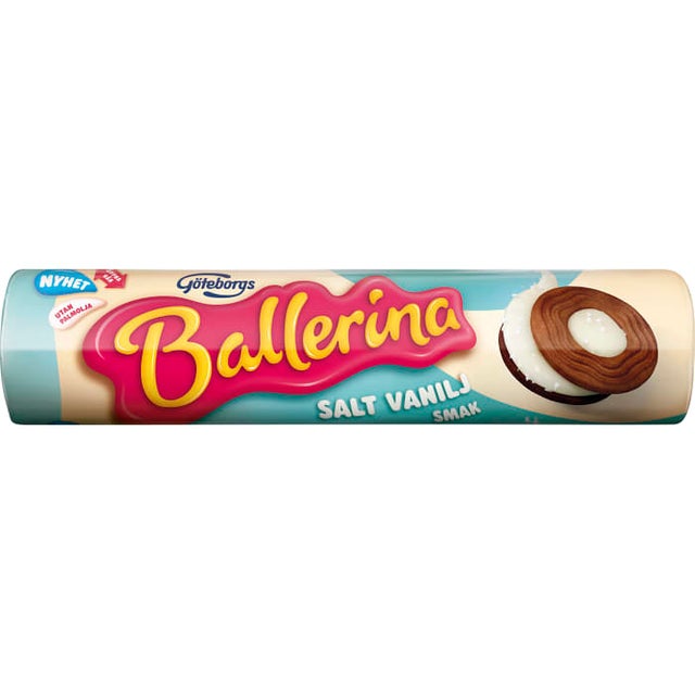 Buy Goteborgs Ballerina Salt Vanilla Biscuits Online From Sweden - Made in  Scandinavian