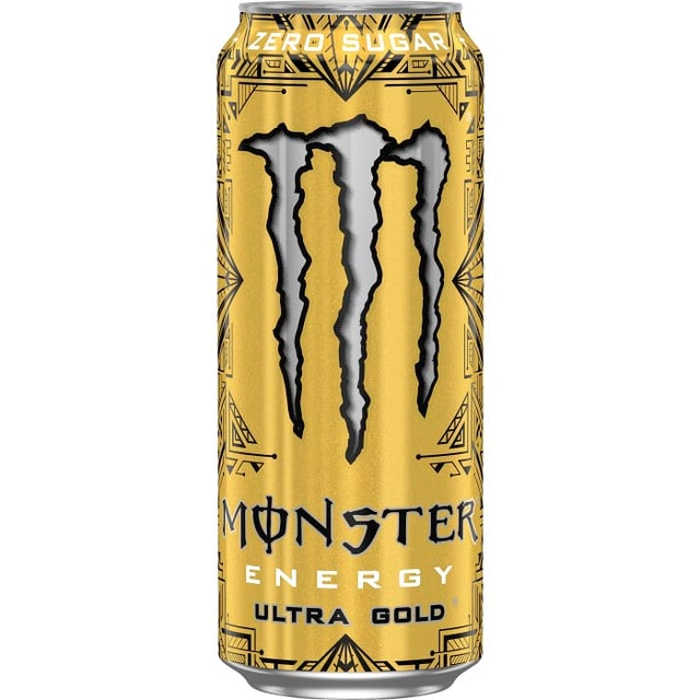 Buy Monster Energy Drink Ultra Gold Sugar Free Online From Sweden - Made in  Scandinavian