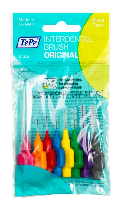 Buy Tepe Dental Inter-dental Brushes Original MIX From Sweden Online